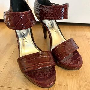 White House Black Market Paula Heels